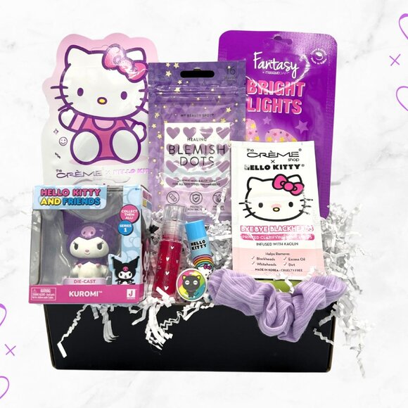 Personal Care Bundle Kuromi Self Care Kit Sanrio Gifts Kuromi Bundle - Picture 4 of 6